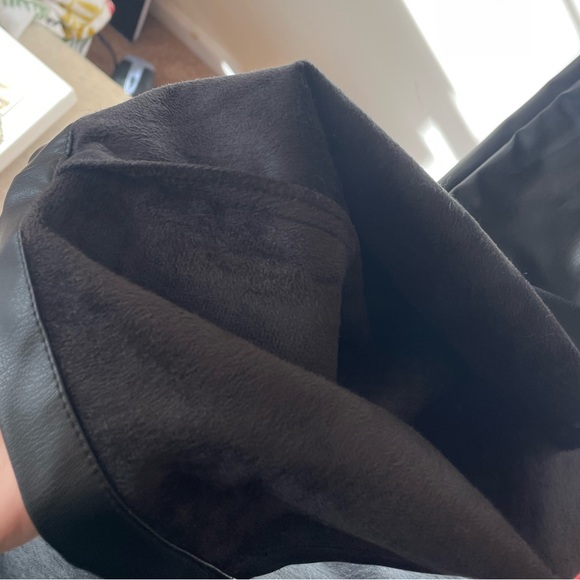 Zara Black Leather Pants - Picture 11 of 12